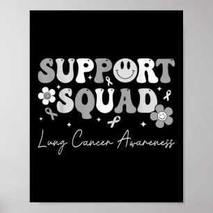 Poster Soutien super Équipe de sensibilisation au cancer 