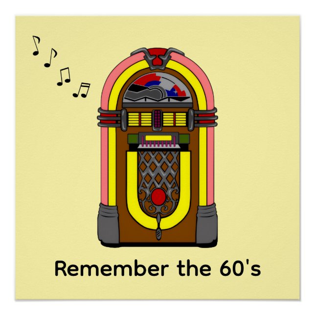 Poster Souvenez-vous des années 60 (Devant)