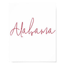 Souvenir de l'État de l'Alabama