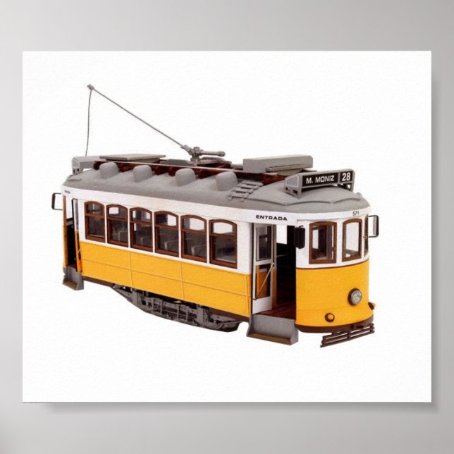 Poster Souvenir de Lisbonne (Devant)