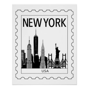 Poster souvenir de New York