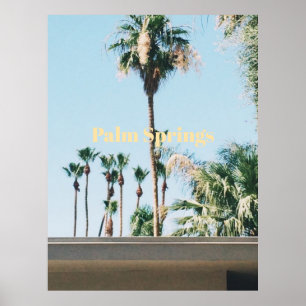 Poster Souvenir de voyage à Palm Springs