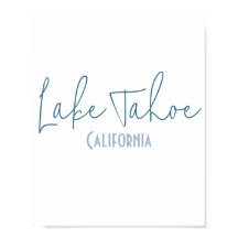 Souvenir du lac Tahoe, Californie