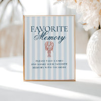 Souvenir préféré d'une fête de mariage pour homard
