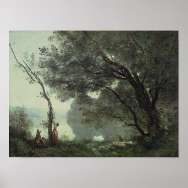 Poster Souvenirs de Mortefontaine, 1864 (Devant)