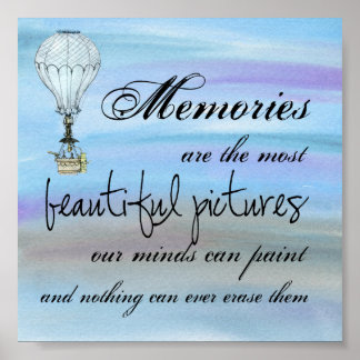 Poster Souvenirs - Devis
