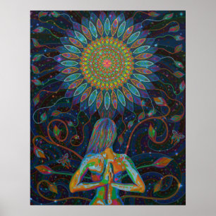 Poster S'ouvrir de coeur numérique - 2015