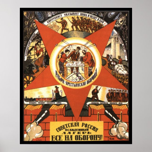 Poster soviétique (Devant)