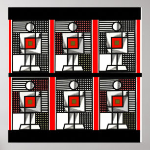 Poster Soviétique rétro