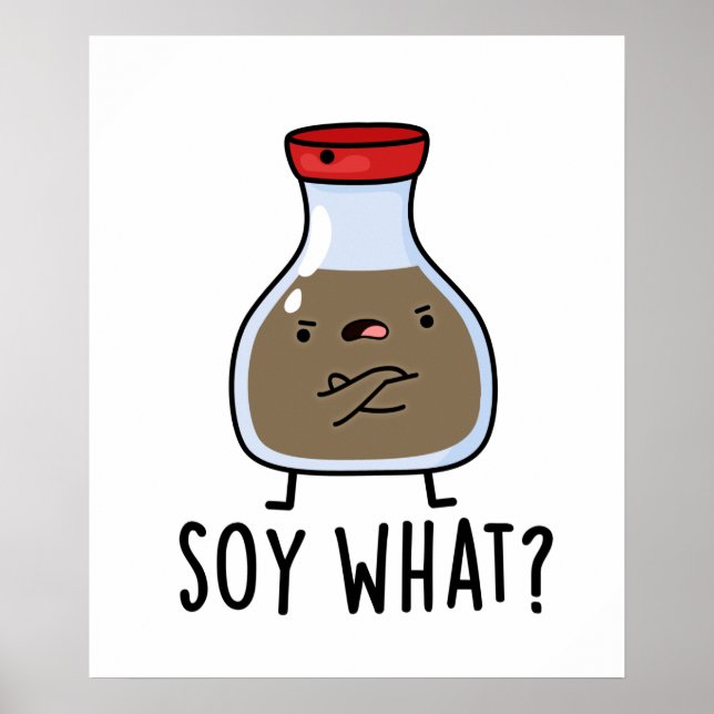 Poster Soy Quel Drôle Pun De Sauce De Soja (Devant)