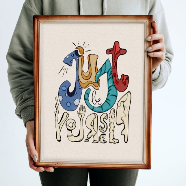 Poster Soyez Audacieux, Sois Toi : Soyez Simplement Toi-M (Créateur téléchargé)