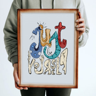 Poster Soyez Audacieux, Soyez Vous : Soyez Vous-Même - Am