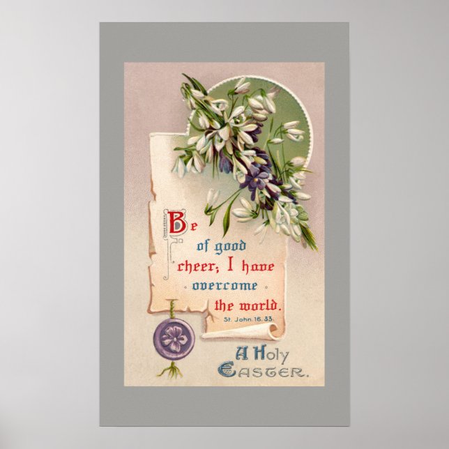 Poster Soyez De Bonne Bonne Citation De La Bible (Devant)