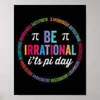 Soyez irrationnel C'est Pi Day 3.14 Math Teacher B