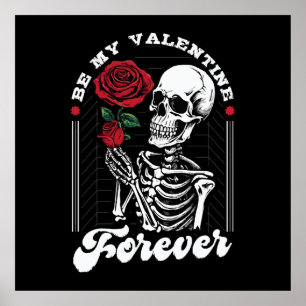 Poster Soyez Ma Saint-Valentin Pour Toujours