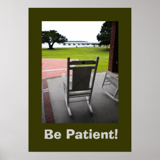 Poster Soyez Patient !