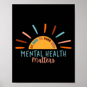 Poster Soyez Signe De Vos Problèmes De Santé Mentale Sens