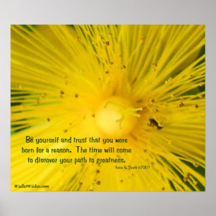 Poster Soyez vous-même