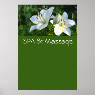 Poster SPA et massage