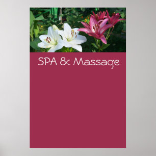 Poster SPA et massage