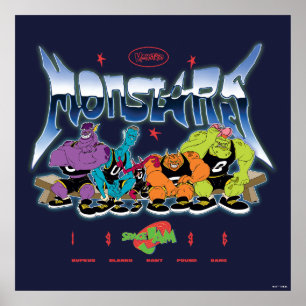 Poster SPACE JAM™ Monstars 1996 Graphique