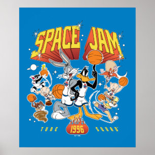Poster SPACE JAM™ TUNE SQUAD™ 1996 Graphique