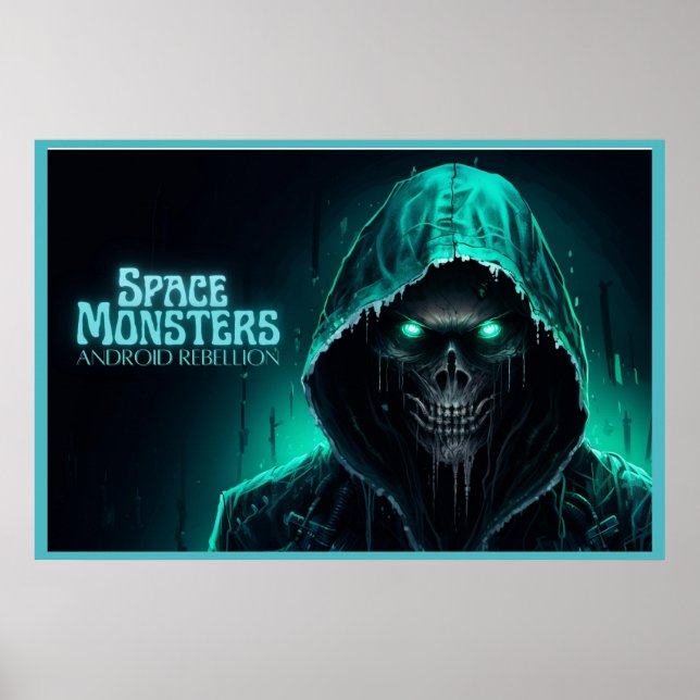 Poster Space Monsters (Devant)