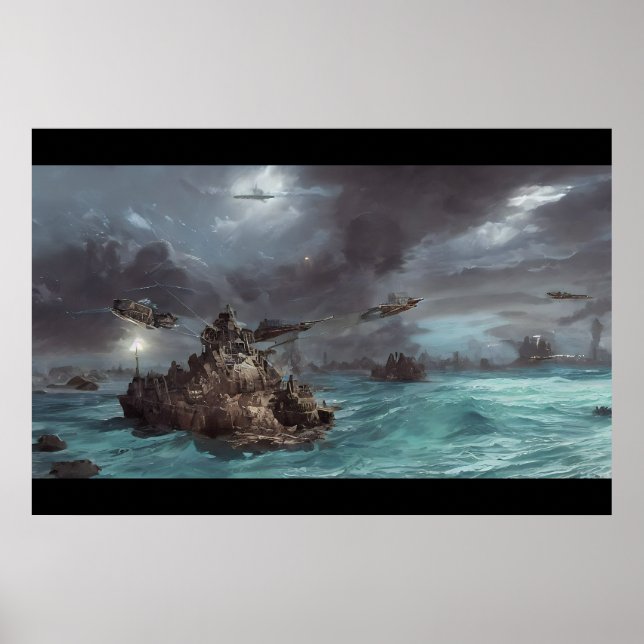 Poster Spaceship (Devant)