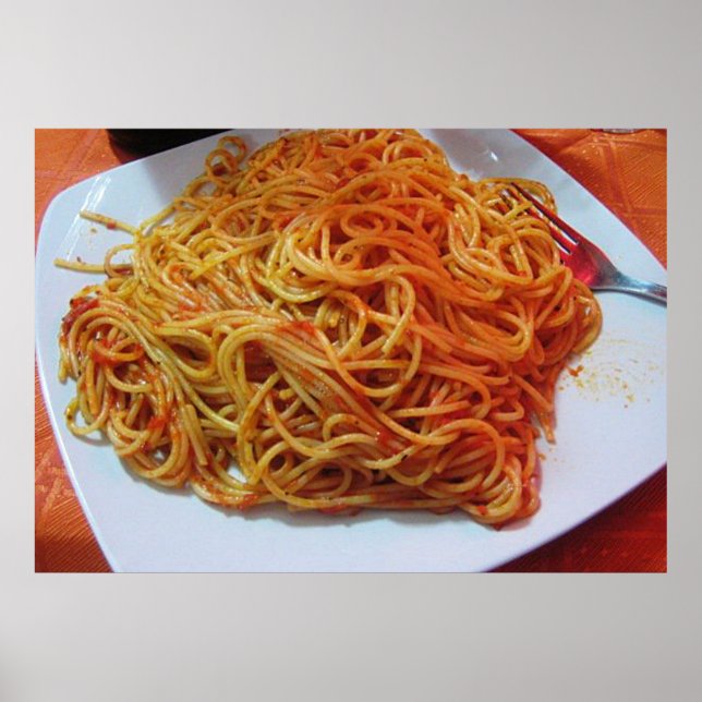 Poster Spaghetti (Devant)