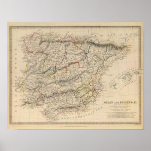 Poster Spain & Portugal