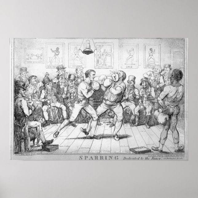 Poster Sparring, 1817 (Devant)