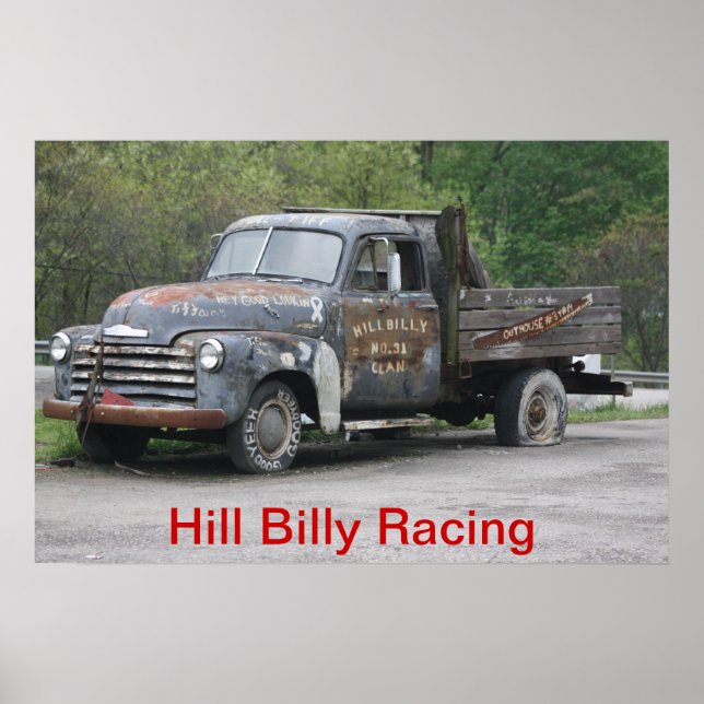 Poster Special Hill Billy Racing (Devant)