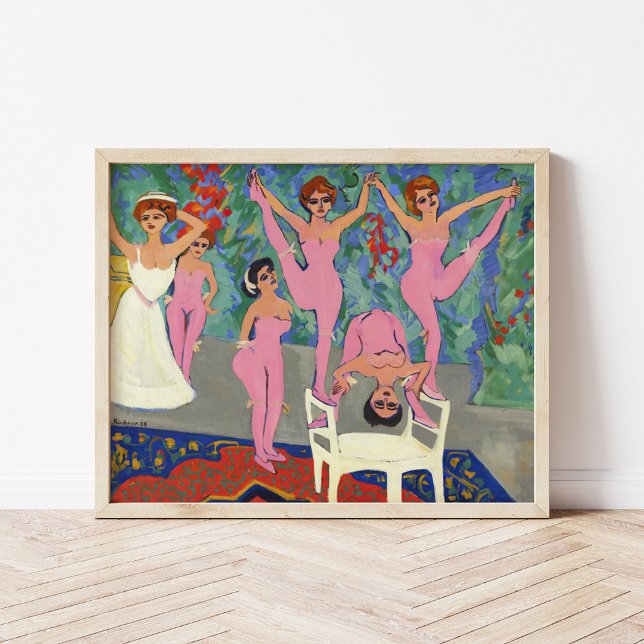 Poster Spectacle de variétés | Ernst Ludwig Kirchner (Créateur téléchargé)