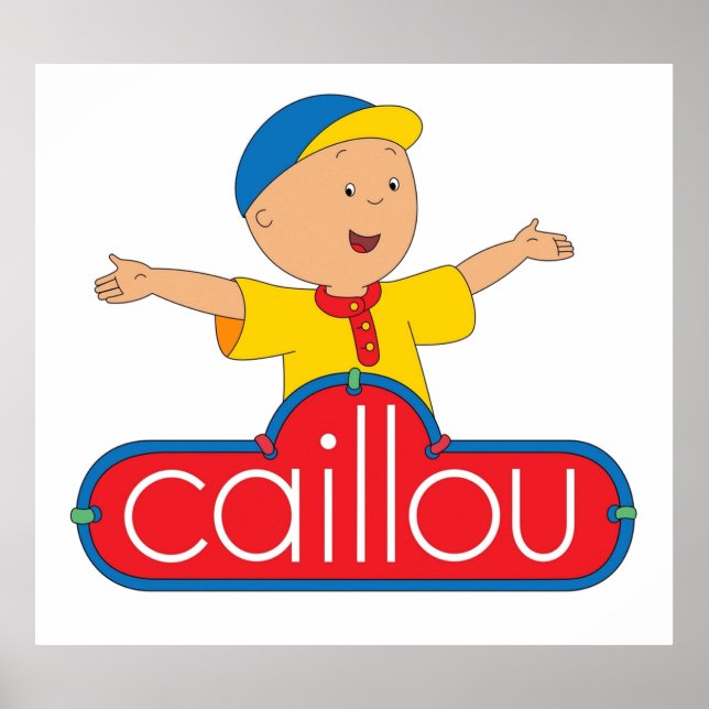 Poster Spectacles Caillou (Devant)