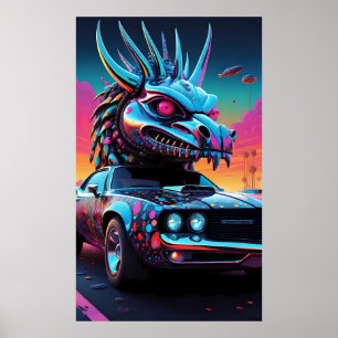 Poster Speed Demon - Ken Gage Art
