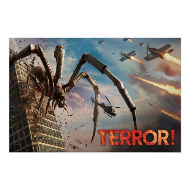Poster Spider Terror 04 (Vorderseite)