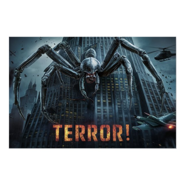 Poster Spider Terror 05 (Devant)