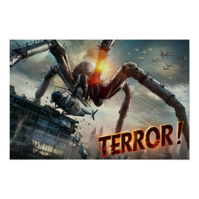 Poster Spider Terror 06 (Vorderseite)