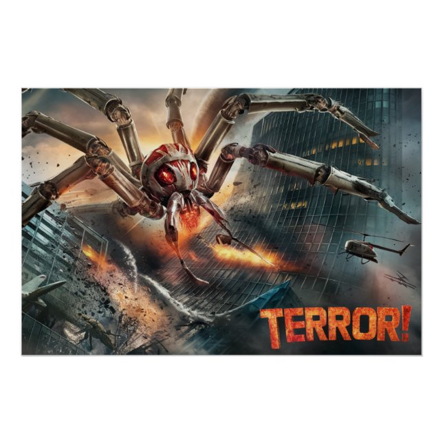 Poster Spider Terror 07 (Vorderseite)