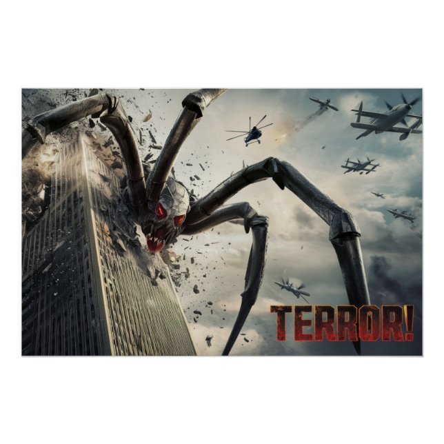 Poster Spider Terror 08 (Vorderseite)