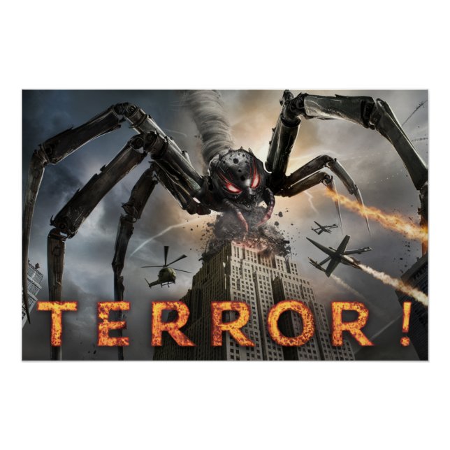 Poster Spider Terror 09 (Vorderseite)