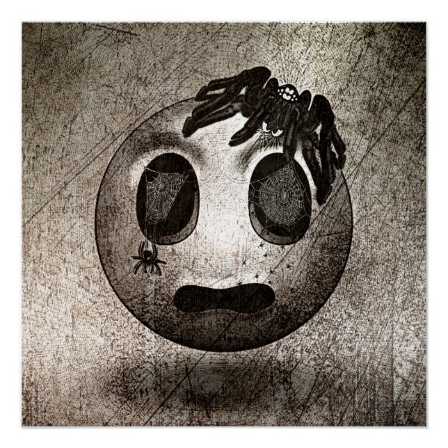 Poster Spidermoji Vintage (Vorderseite)