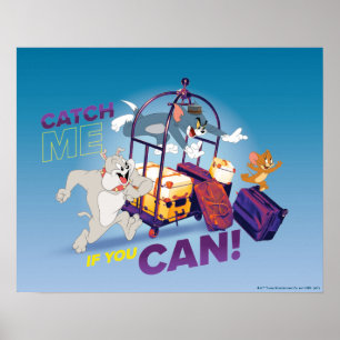 Poster Spike, Tom & Jerry - Catch Me If You Can