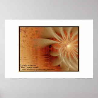 Poster Spirale du lac Fire