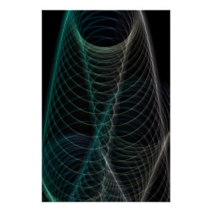 Poster Spirales infinies