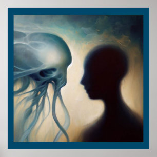 Poster Spirit Animal Jellyfish 1