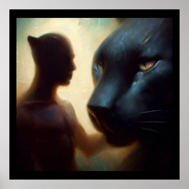 Poster Spirit Animal Panther 2 (Devant)