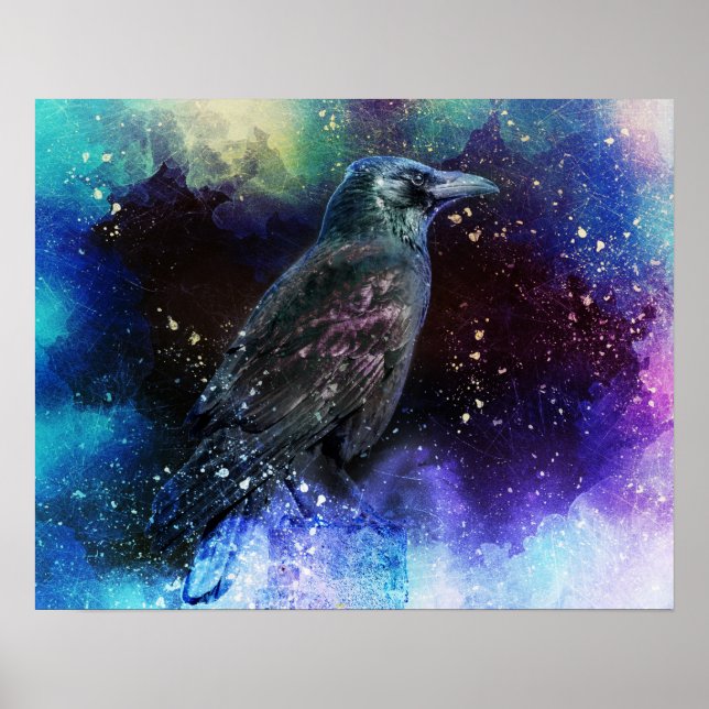 Poster Spirit Animal Stardust Raven (Devant)