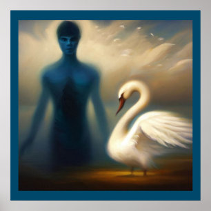 Poster Spirit Animal Swan 2