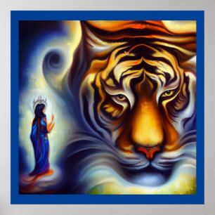 Poster Spirit Animal Tiger 4